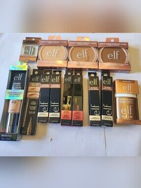 e.l.f. Cosmetics Lipsticks & Halo Glow Powders - Neutral & Rose Shades New